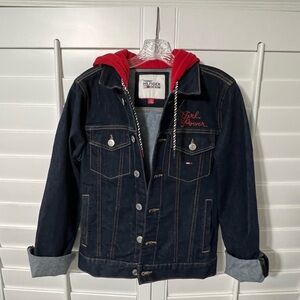 Tommy Hilfiger Denim Girl Power Hoodie Jacket XS